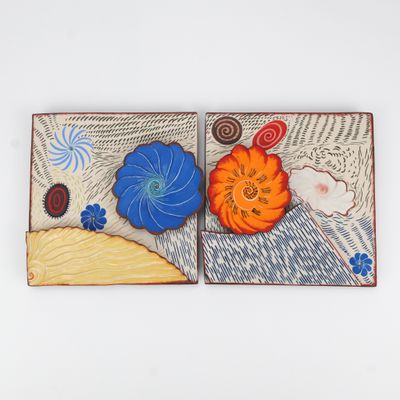 Amanda Jaffe, Rain and Sun II, 2 parts