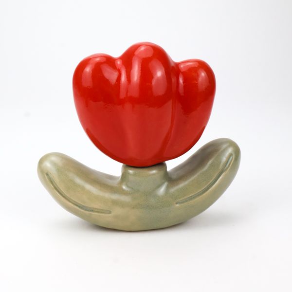 Kaitlin Smrcina, Bright Red Tulip 1