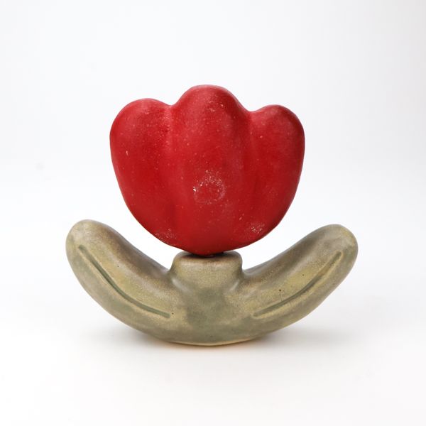 Kaitlin Smrcina, Soda Fired Red Tulip 1