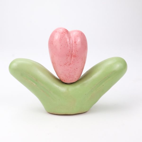Kaitlin Smrcina, Small Light Pink Speckled Tulip