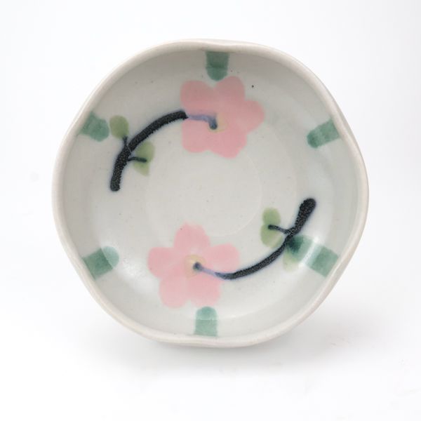 Jake Brodsky, Pink Flower Lobed Bowl, Sm 2