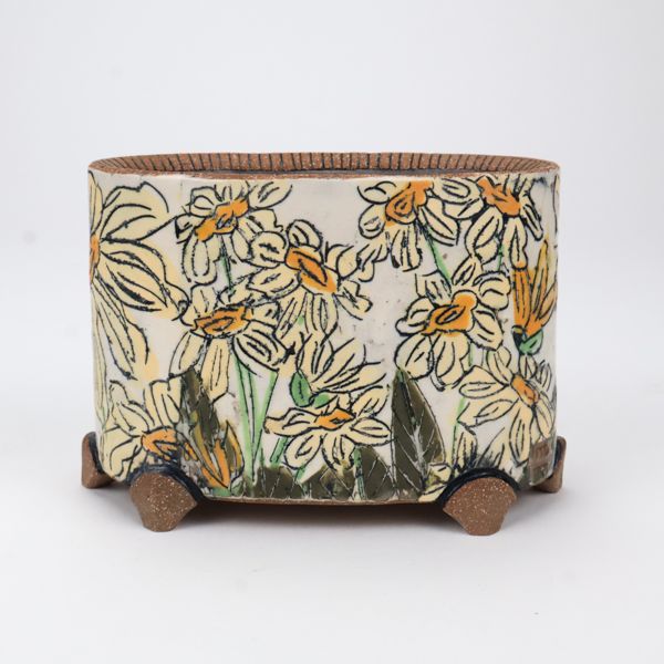 Marian Draper, Balsam Root Footed Vase