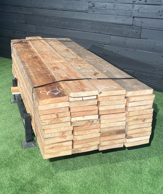 2" x 10" x 12' SPF Dimensional Lumber – Lot of 50 Boards Reclaimed
