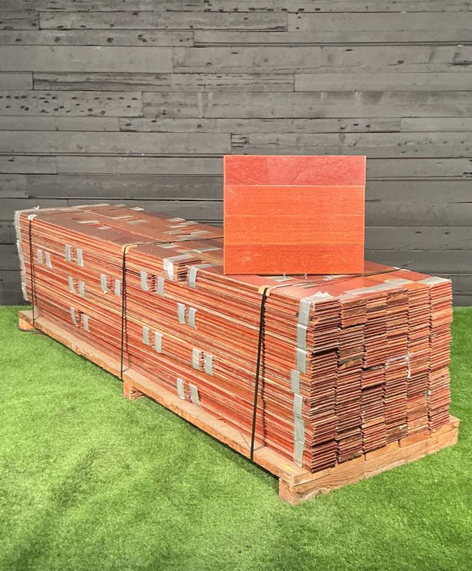 Cherry Hardwood Flooring 750 Sq. Ft. Reclaimed 5" x 3/4" | Solid Cherry Wood Flooring