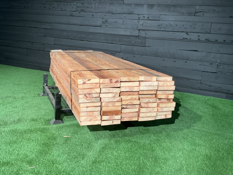2" x 8" x 8' SPF Dimensional Lumber – Lot of 50 Boards Reclaimed