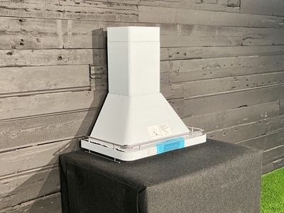 ALLMÄNBILDAD 704.621.44 Wall-Mounted Stainless Steel Range Hood | 270 CFM | Open Box