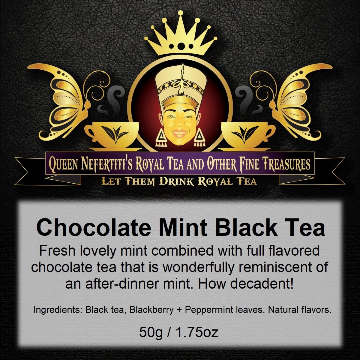 CHOCOLATE MINT BLACK TEA 50 G 