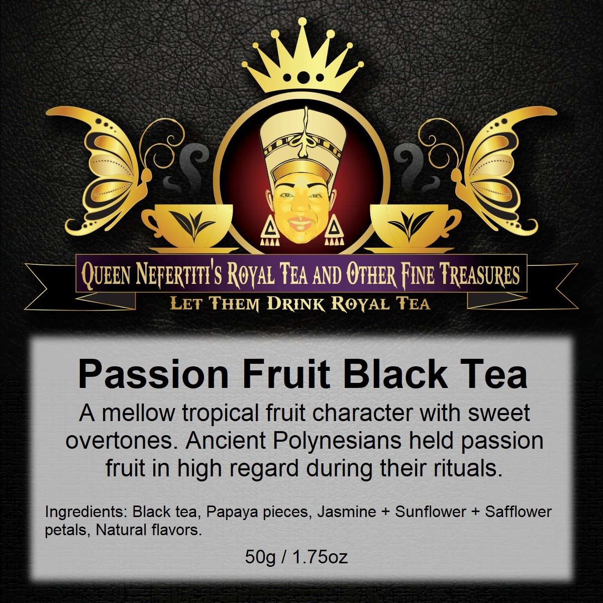 PASSION FRUIT BLACK TEA 50 G 