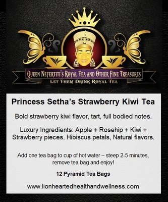 PRINCESS SETHA'S STRAWBERRY KIWI TEA (IN SACHETS) 