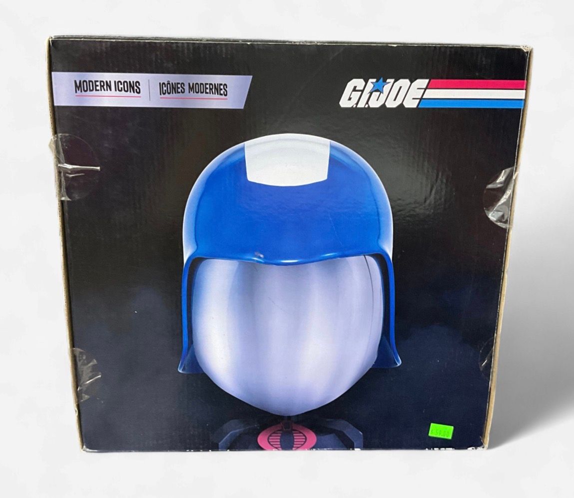 Hasbro Modern Icons G.I. Joe Cobra Commander Replica Helmet - Blue