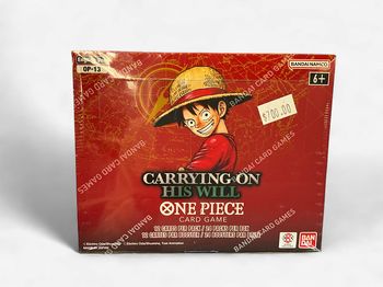One Piece Carrying on His Will Hobby Box