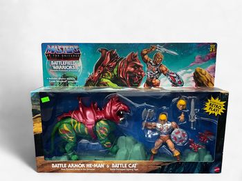 Masters of the Universe Batlefield Warriors Battle Armor He-Man & Battle Cat