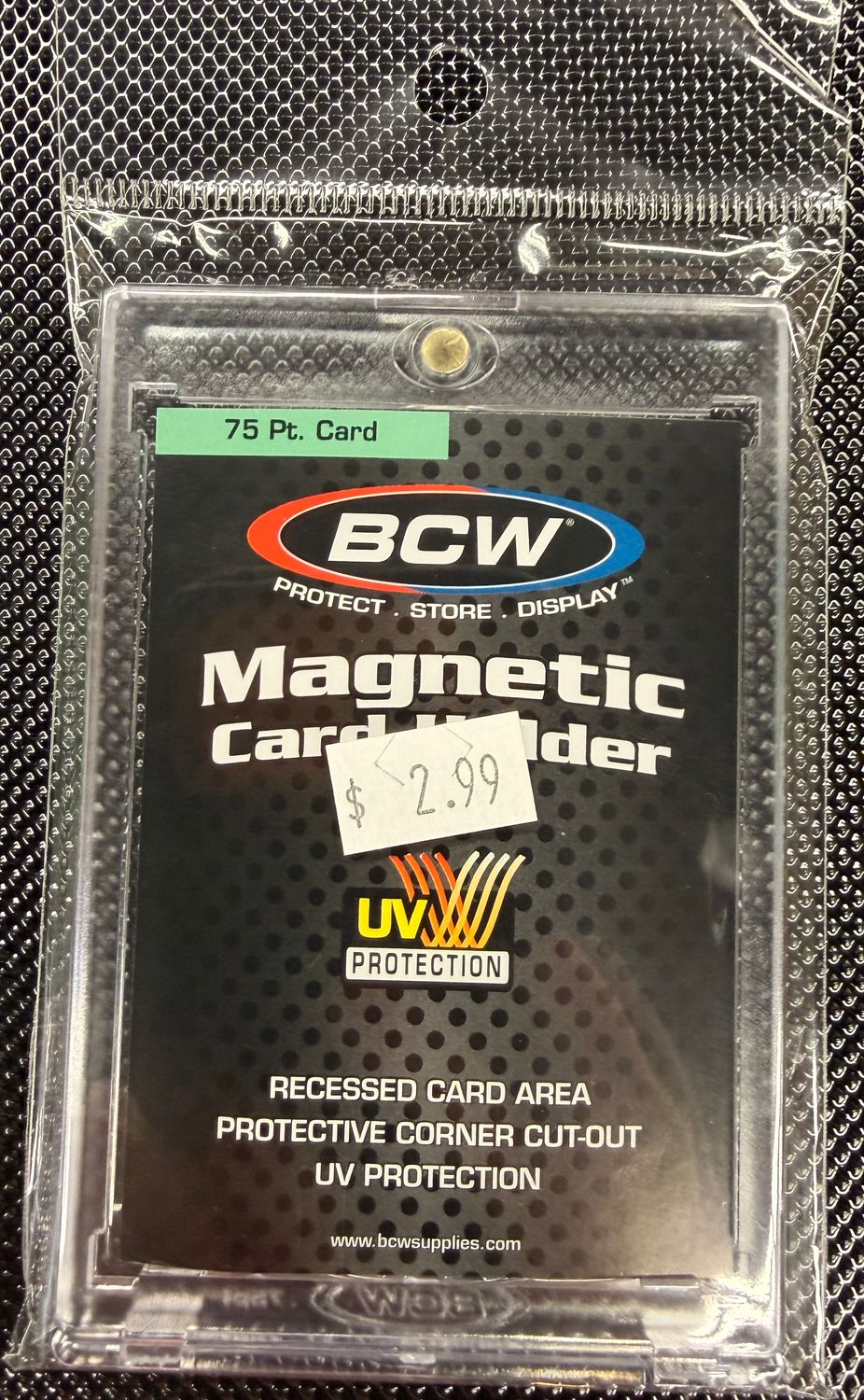 BCW magnetic card holder 75 PT BCW magnetic card holder 75 PT