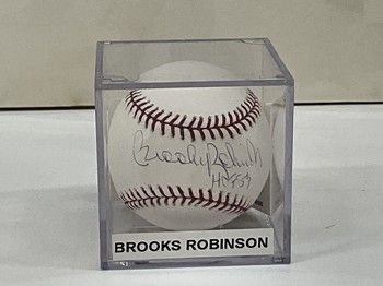 MLB Signed Brooks Robinson Autographed Baseball w/COA