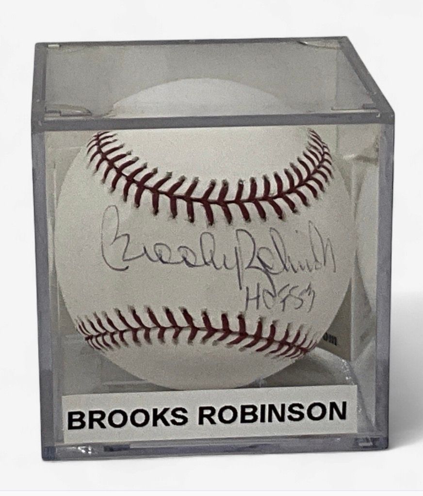 MLB Signed Brooks Robinson Autographed Baseball w/COA
