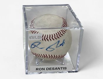 Ron DeSantis AutographedBeckett COA  Baseball