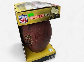 Cadillac Williams Autographed NFL Wilson JSA COA Football