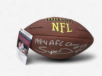 Autographed Mark Duper JSA COA Wilson NFL Football