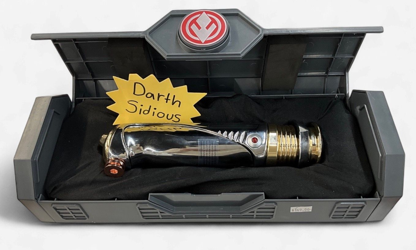 Star Wars Galaxy’s Edge Darth Sidious Galaxy’s Edge Legacy Lightsaber Hilt