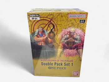 One piece kingdoms of intrigued double pack set one full box