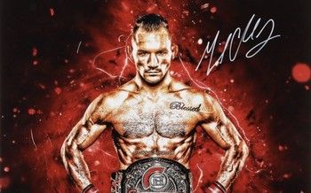 Michael Chandler Autographed 16 x 20 JSA COA MMA Champion UFC