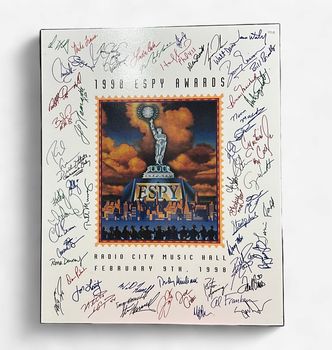 Autographed 1998 ESPY Awards Radio City Music Hall
