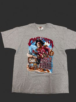 Y2K John Lynch Fanatics "Cap'n Lynch" Graphic T-shirt Size L