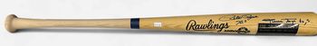 The Sporting News “Players of the Decades”  Pete Rose & Willie Mays JSA COA Autographed Rawlings Baseball Bat