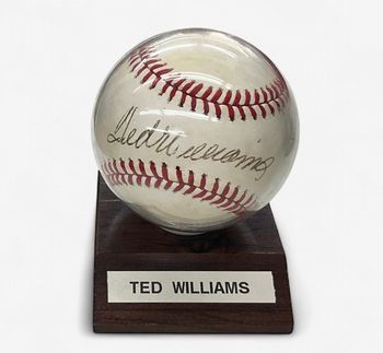 Ted Williams JSA COA Autographed Rawlings Baseball