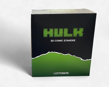 Incredible Hulk 3D Comic Standee LootCrate