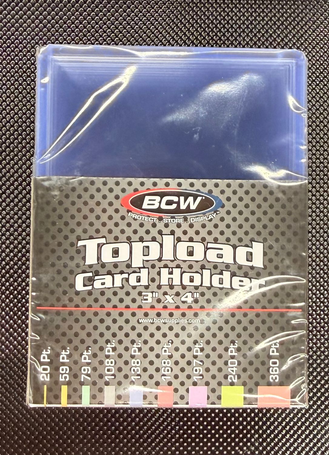 BCW 168pt top loader