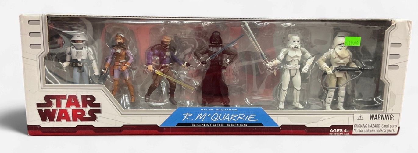 Star Wars Ralph Mcquarrie Signature Series Concept Collection Set 2 of  2