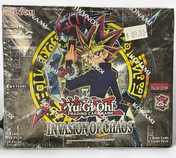 Yu-Gi-Oh Invasion of Chaos Hobby Box