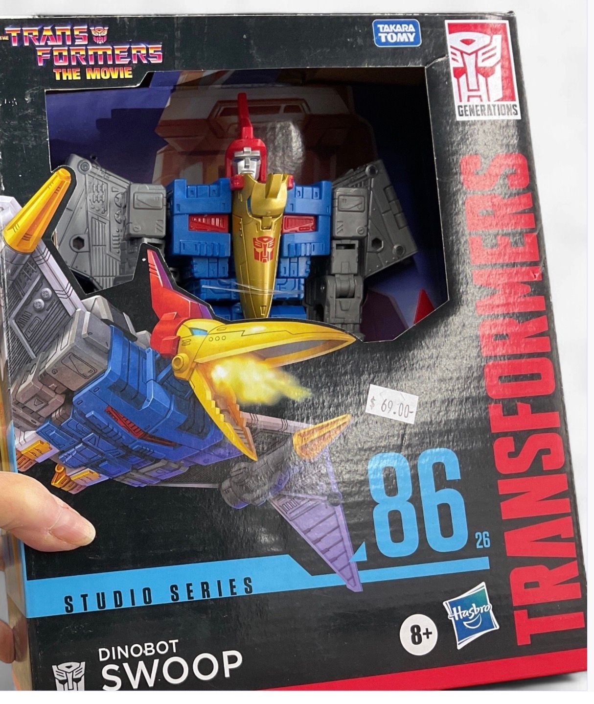 Transformers The Movie Studio Series 86 Dinobot Swoop