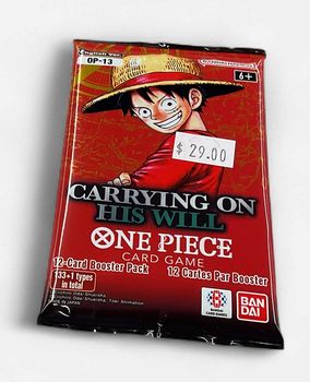 One piece OP -13 carry on his will booster pack