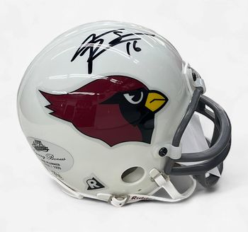 St. Louis Cardinals Jake Plummer JSA COA Autographed Riddell Mini Helmet