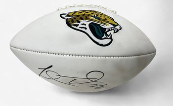 Autographed Jacksonville Jaguars Fred Taylor JSA COA Football