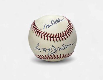 Reggie Jackson Autographed Official MLB Baseball JSA COA
