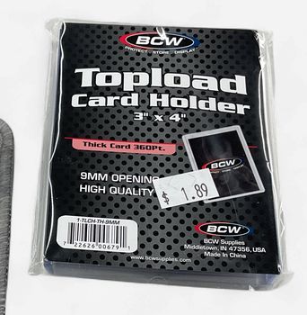 Bcw top loader 3x4 360pt