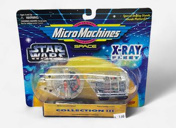 Star Wars Micro Machines X-Ray Fleet Millennium Falcon Jawa Sandcrawler Collection III