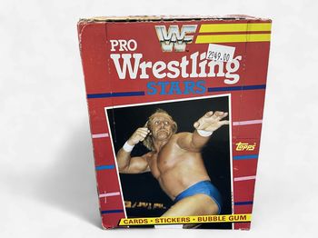 WWF Pro Wrestling Stars Wax Packs