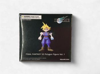 Final Fantast vii polygon figure vol 1