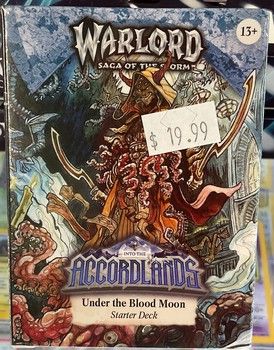 Warlord Accordlands Under The Blood Moon Starter Deck