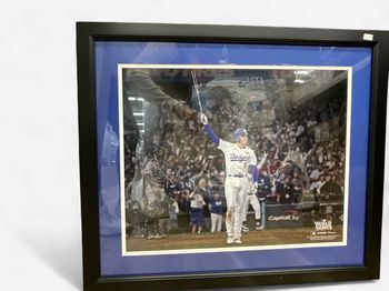 Dodgers Freddy Freeman WS 2024 Framed Photo