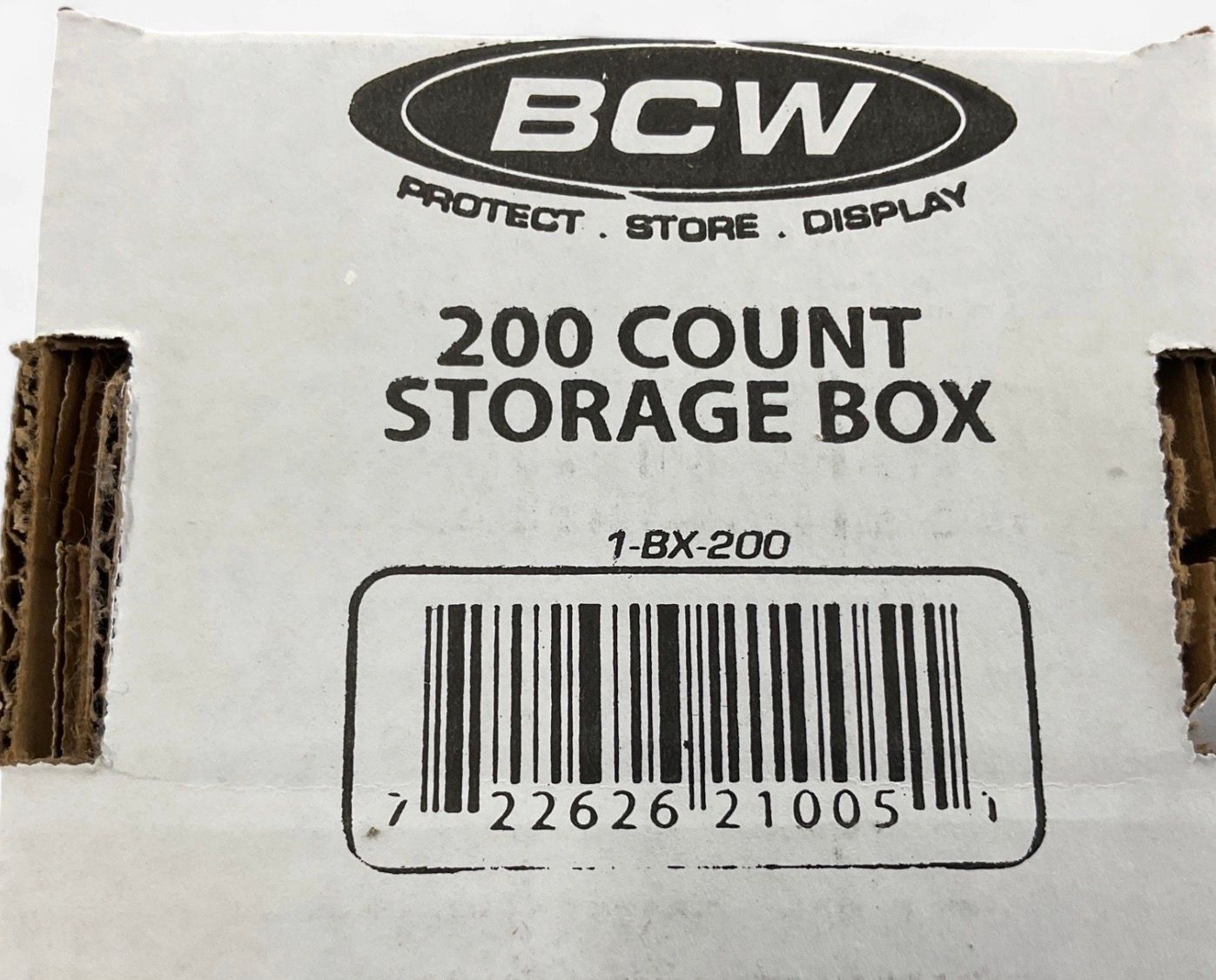 BCW 200 Count Storage Box