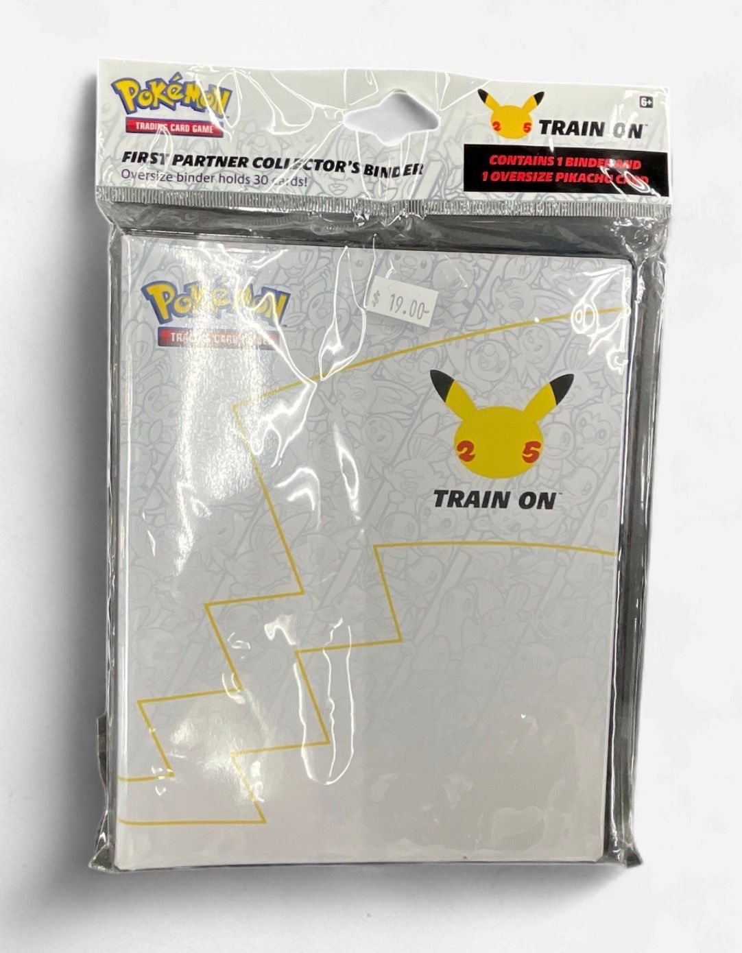 Pokémon train on first partners collectors binder