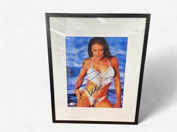 Lita  Autographed 17 x 21 Framed JSA COA Photo