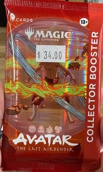 Magic Avatar The Last Airbender Sealed Packs