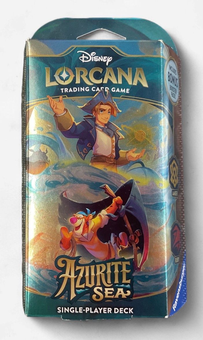 Disney Lorcana  Azurite Sea Single Player Deck