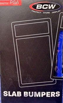 BCW PSA Slab Bumpers 6 pack Blue